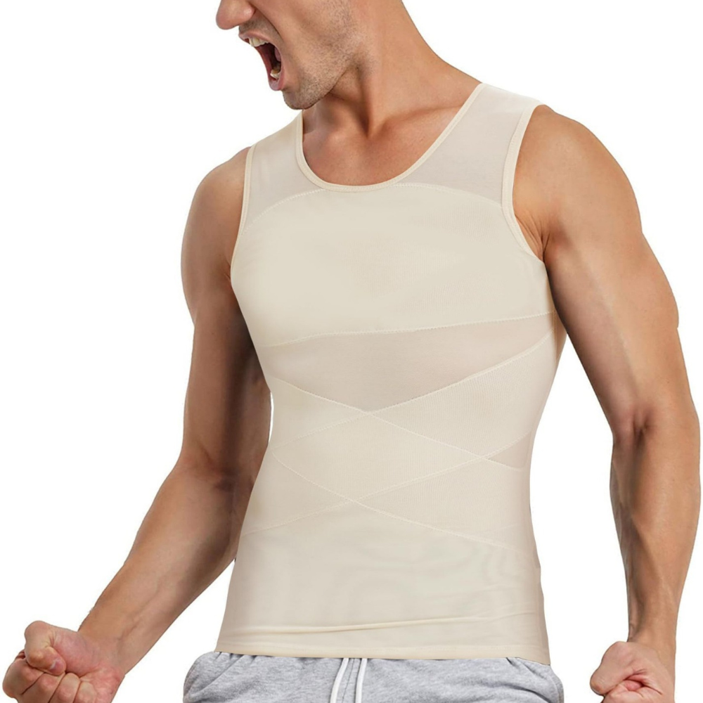 MaxFit Pro: Men's Slimming & Body Sculpting Sleeveless Top