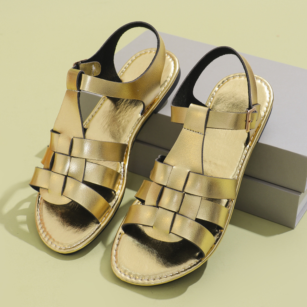 Napoli Breeze Leather Gladiator Sandals