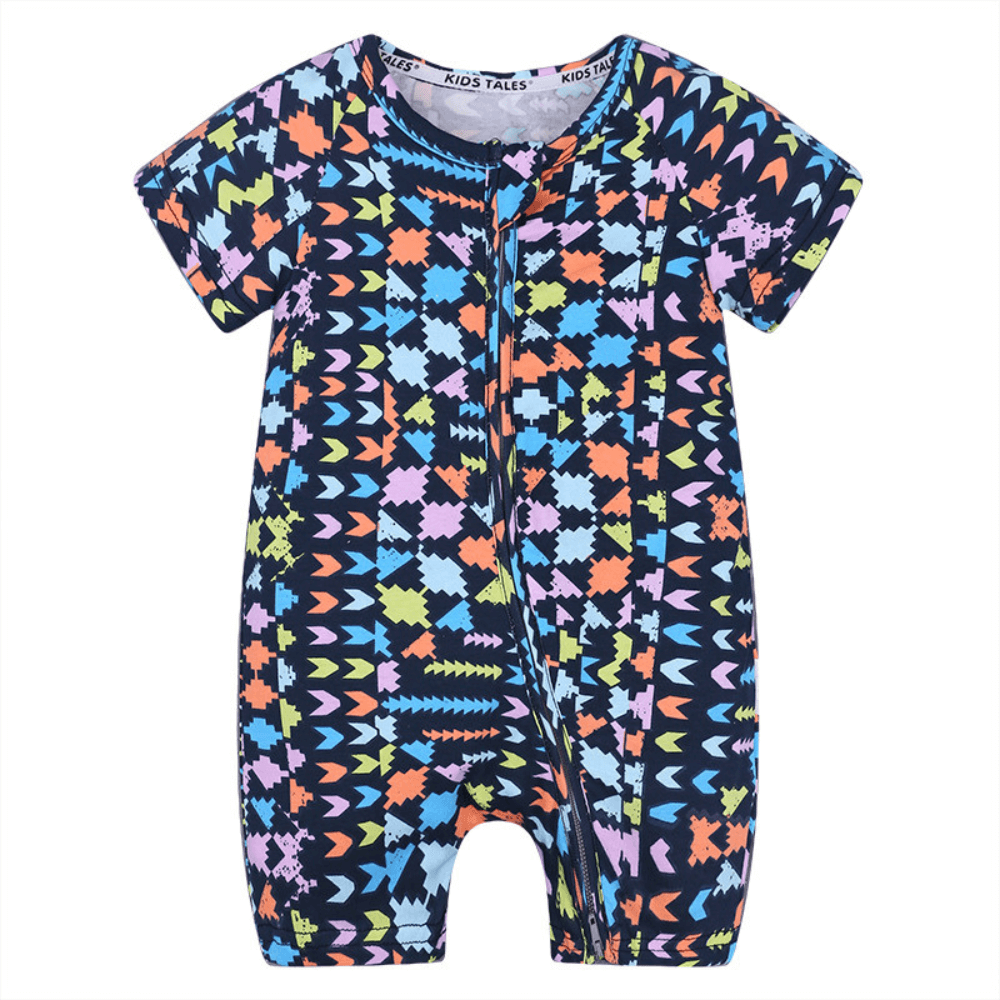 Fun Print Soft Cotton Baby Romper