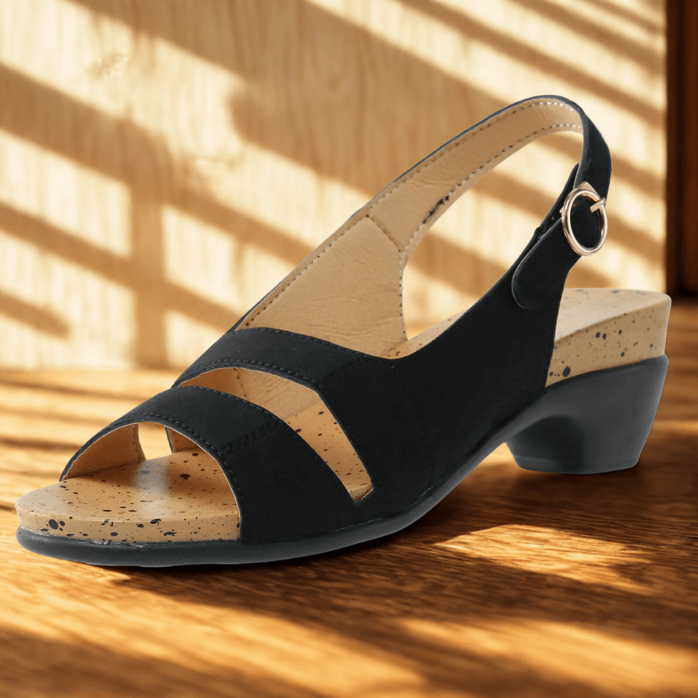 Nerola Slingback Peep Toe Sandals
