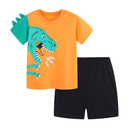 Dino Roar T-Shirt and Shorts Set