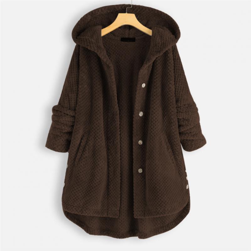 Fleece Jacket – Reversible Hood & Warm Layering Fit