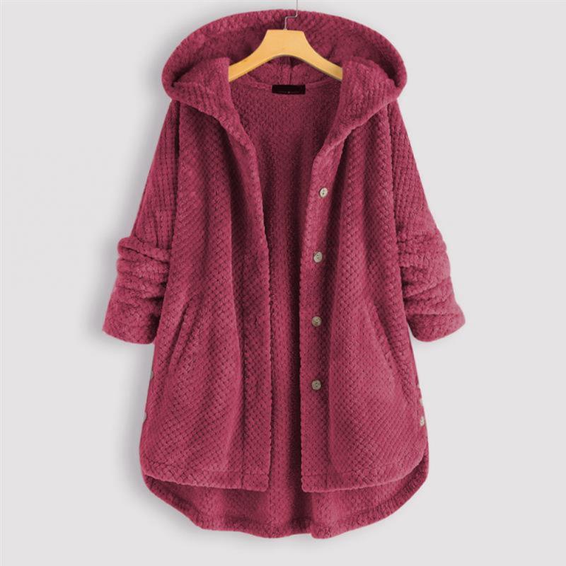 Fleece Jacket – Reversible Hood & Warm Layering Fit