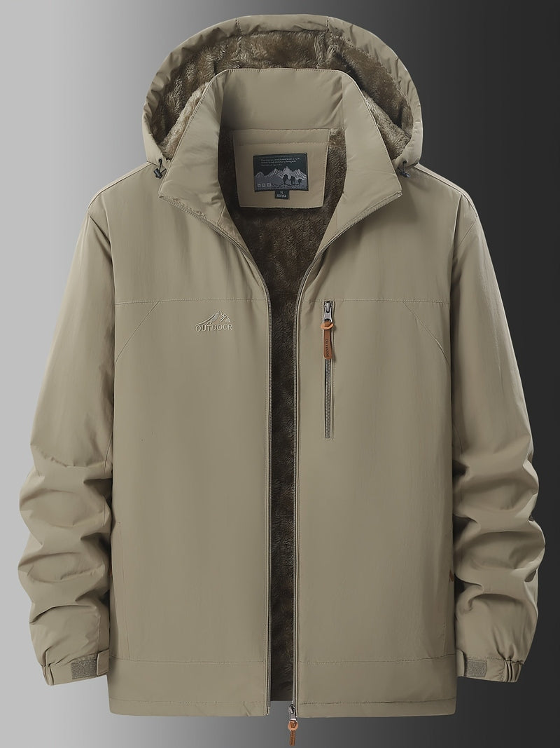 Jacket - Fleece Lined Polyester Blend & Insulating Warmth