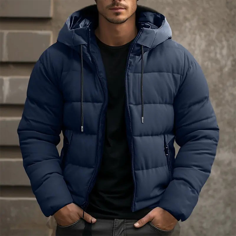 Jacket - Polyester Blend Shell & Quilted Hood Warmth