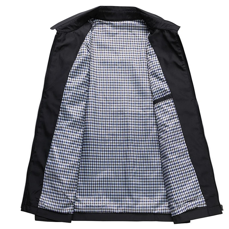 Jacket – Polyester Blend Structured Front & Wind Shield