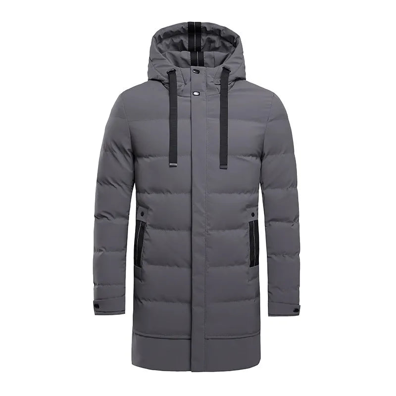 Jacket - Quilted Hood & Insulated Lining For Warmth