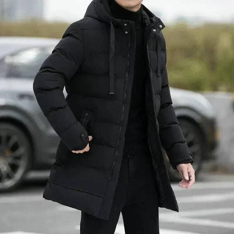 Jacket - Quilted Hood & Insulated Lining For Warmth
