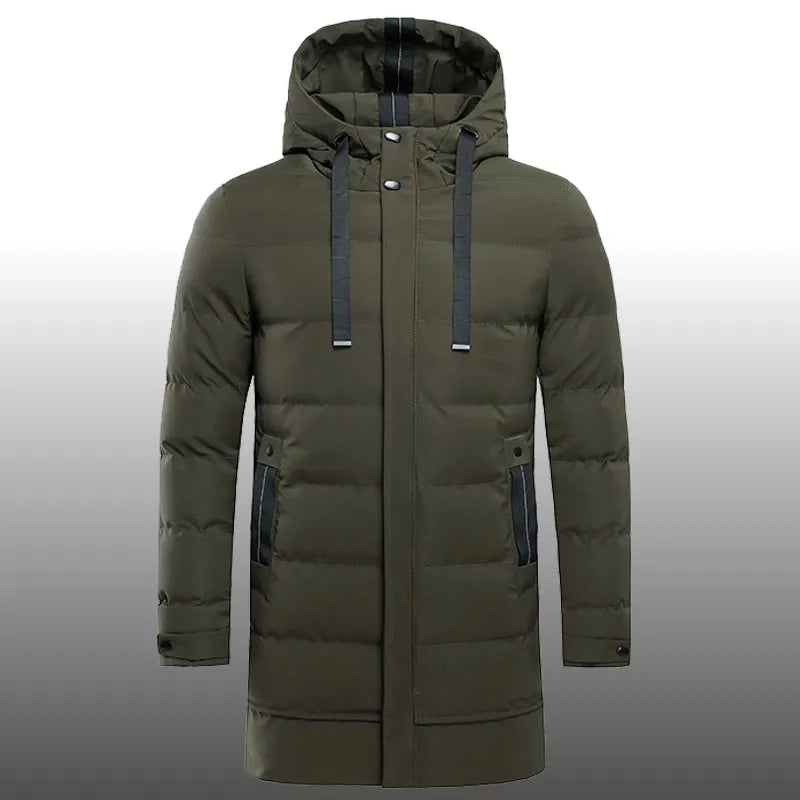 Jacket - Quilted Hood & Insulated Lining For Warmth