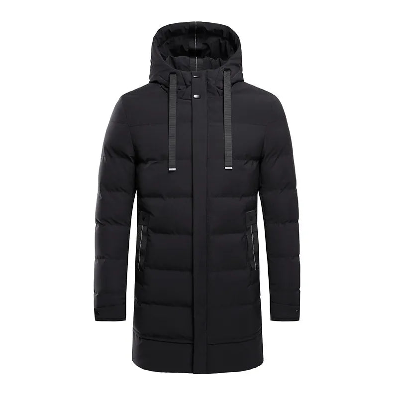 Jacket - Quilted Hood & Insulated Lining For Warmth