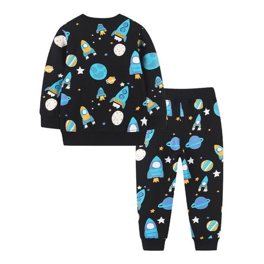 Magical Space Adventure Kids Pajama Set