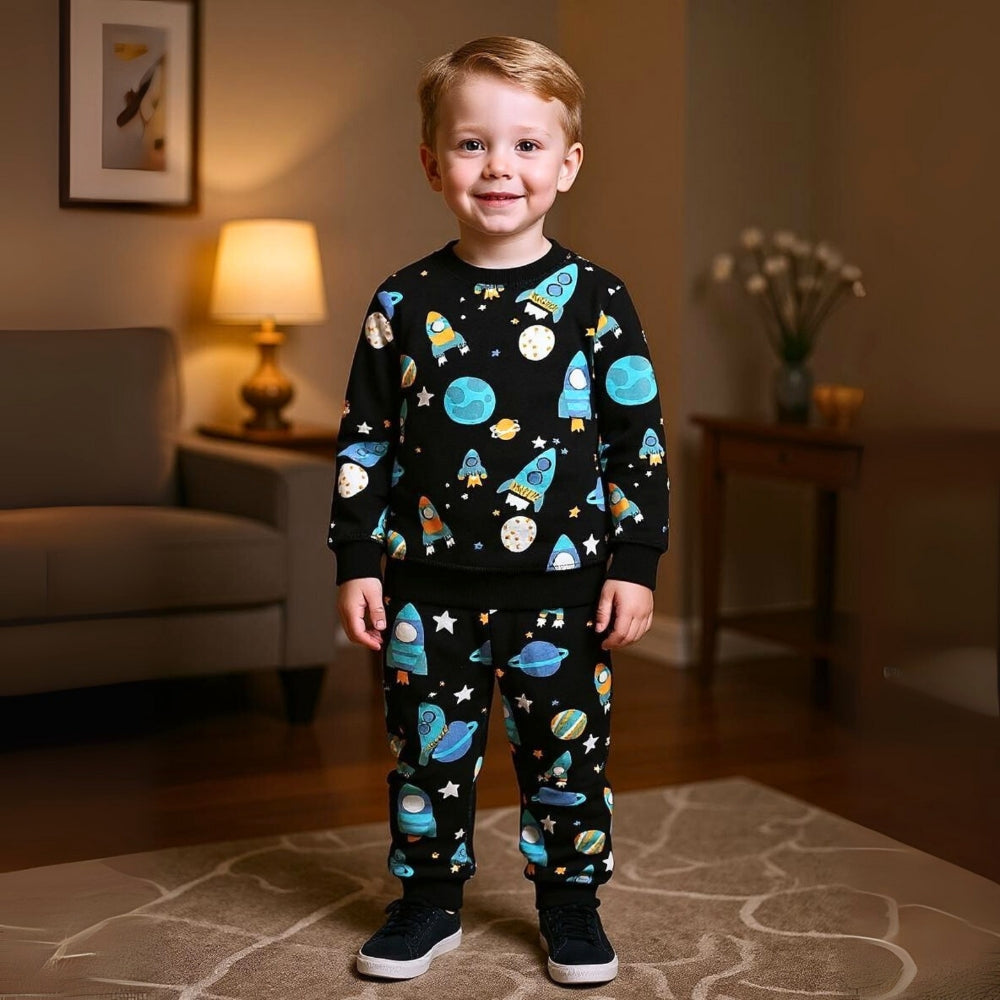 Magical Space Adventure Kids Pajama Set