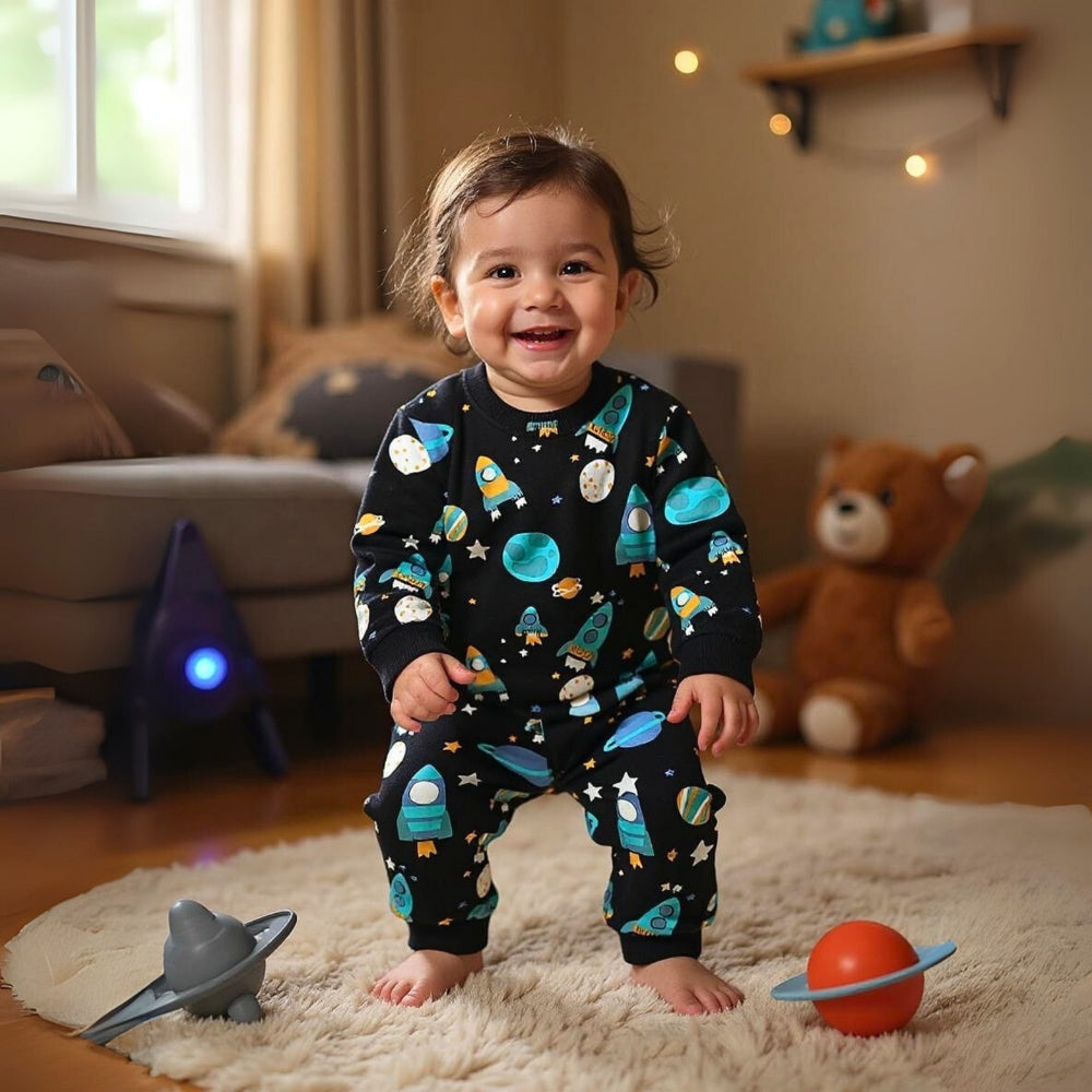 Magical Space Adventure Kids Pajama Set