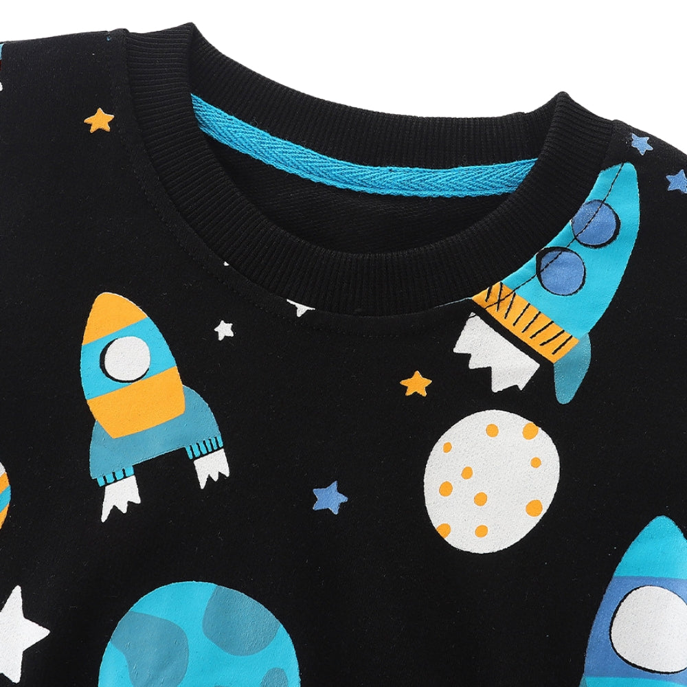 Magical Space Adventure Kids Pajama Set