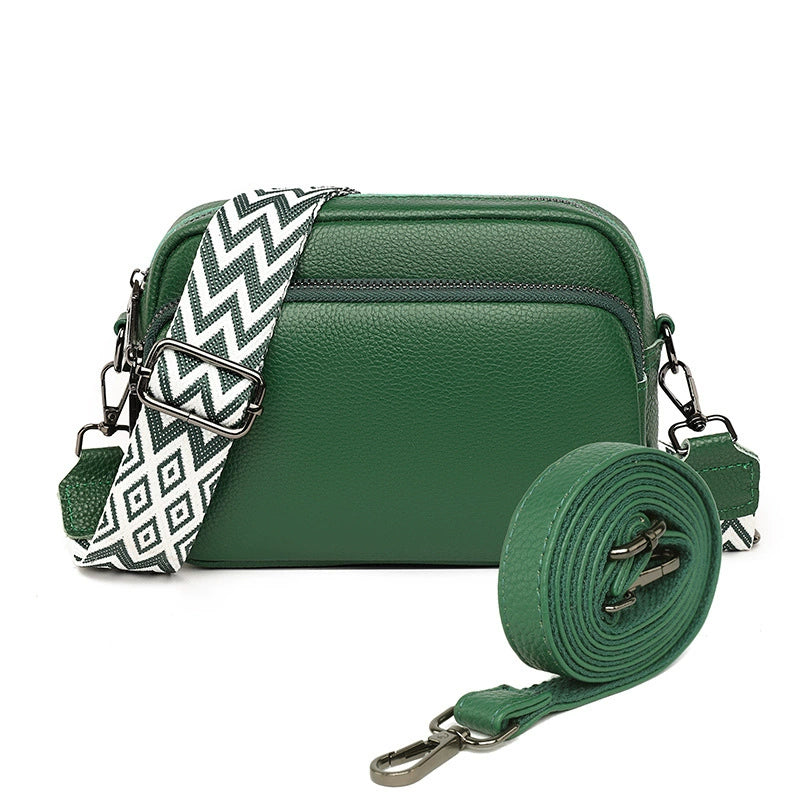 Woven Strap Crossbody Bag