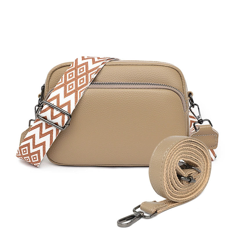 Woven Strap Crossbody Bag