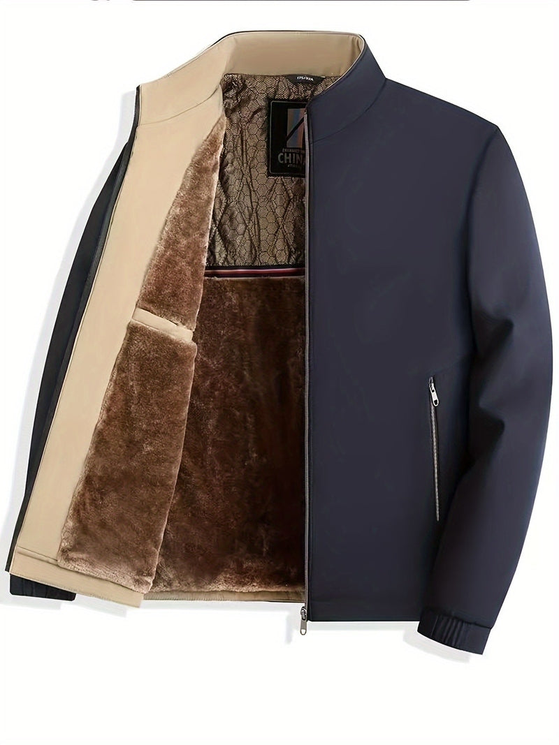 Polyester Blend Jacket - Light Elastic Shape And Easy Move