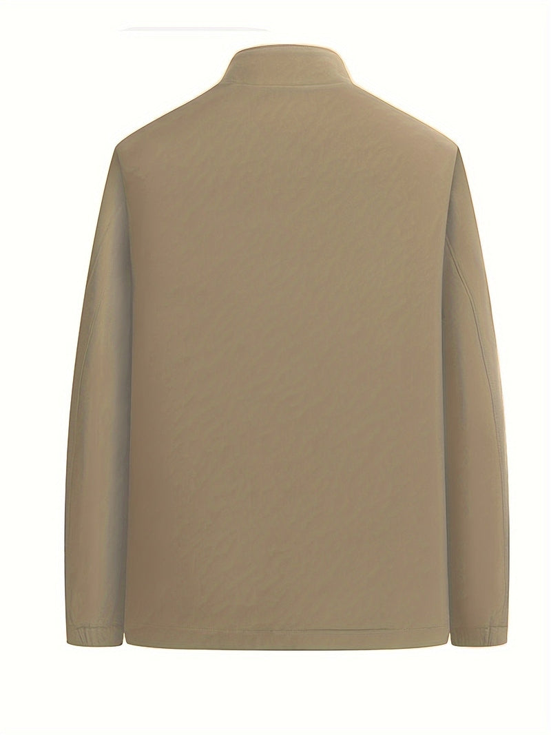 Polyester Blend Jacket - Light Elastic Shape And Easy Move