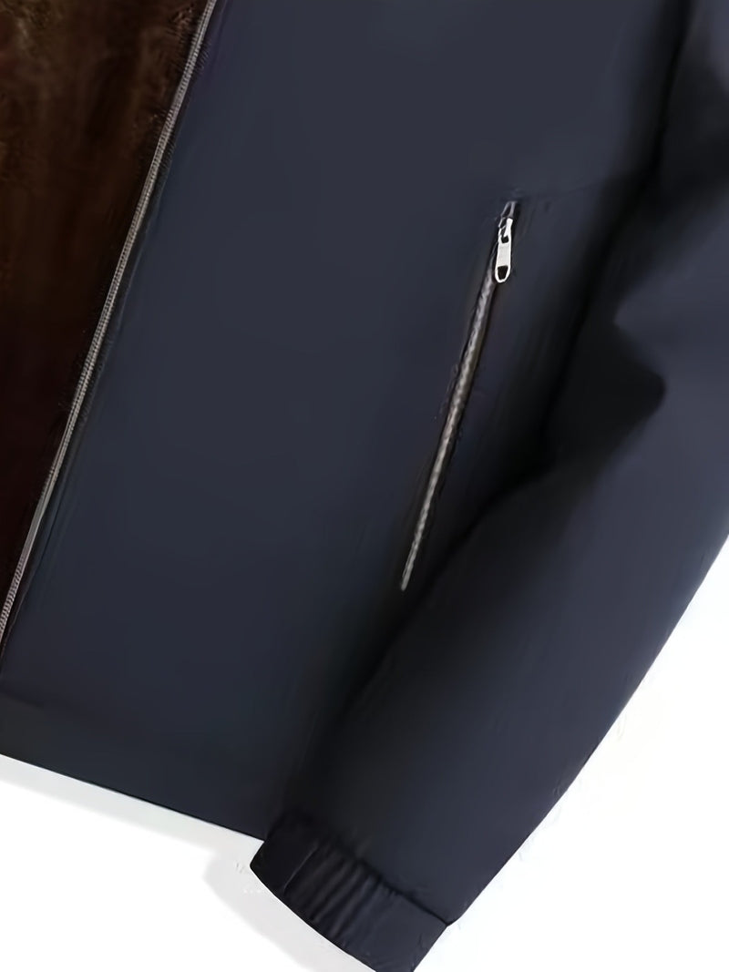 Polyester Blend Jacket - Light Elastic Shape And Easy Move