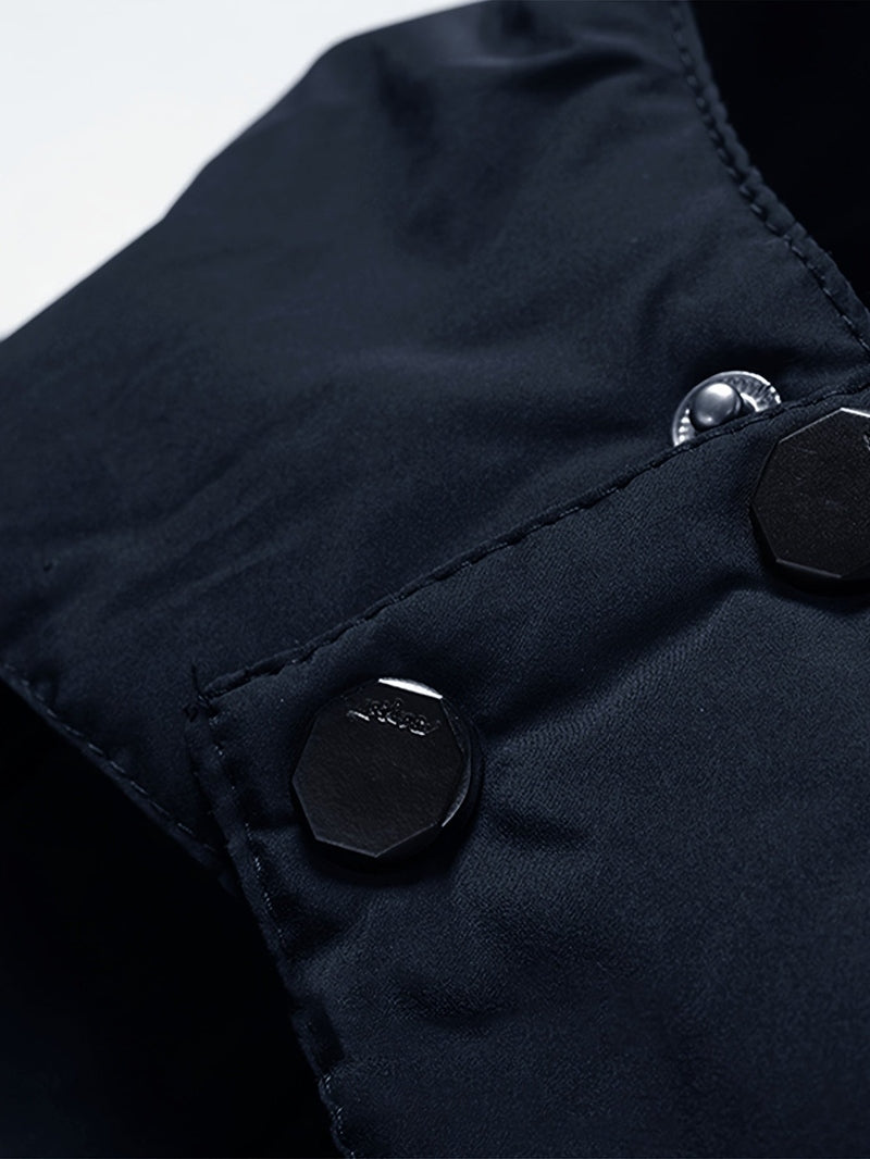 Polyester Blend Jacket - Thick Fleece & Warm Insulation