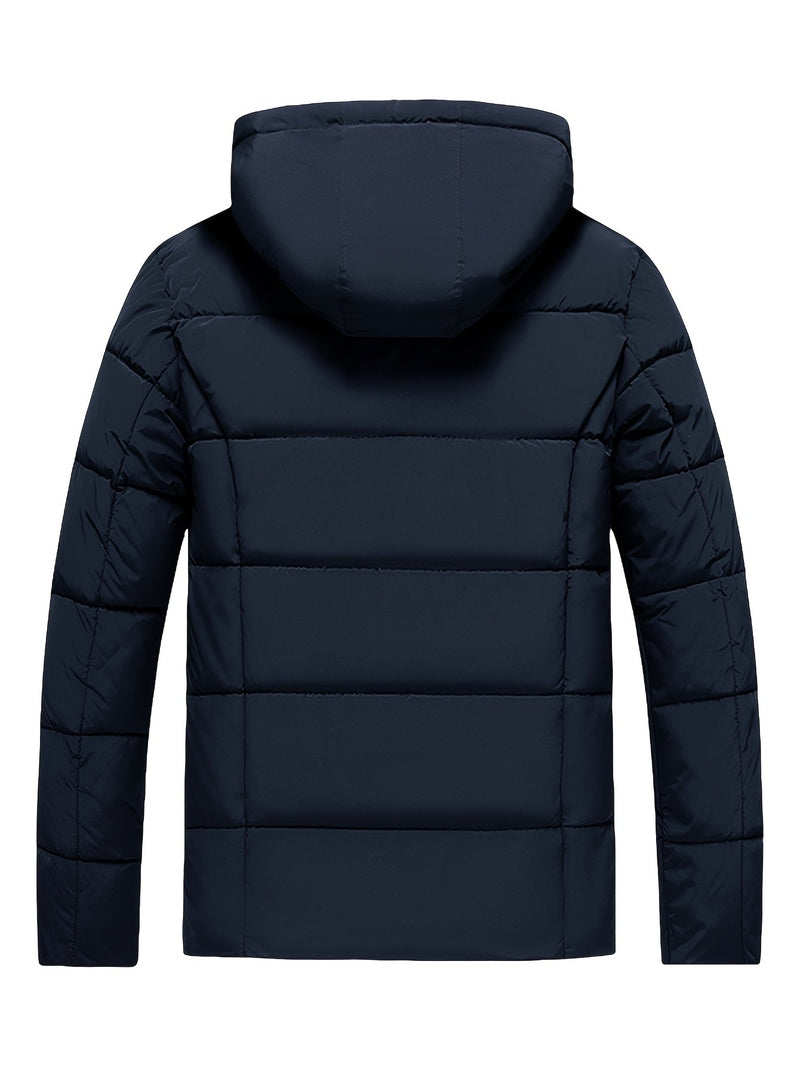Polyester Blend Jacket - Thick Fleece & Warm Insulation