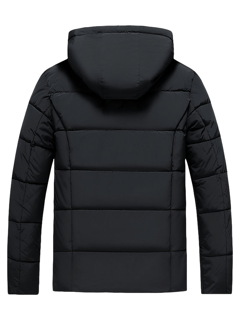 Polyester Blend Jacket - Thick Fleece & Warm Insulation