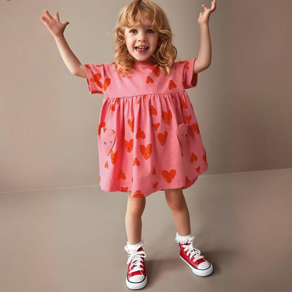 Precious Heart Dress with Pockets