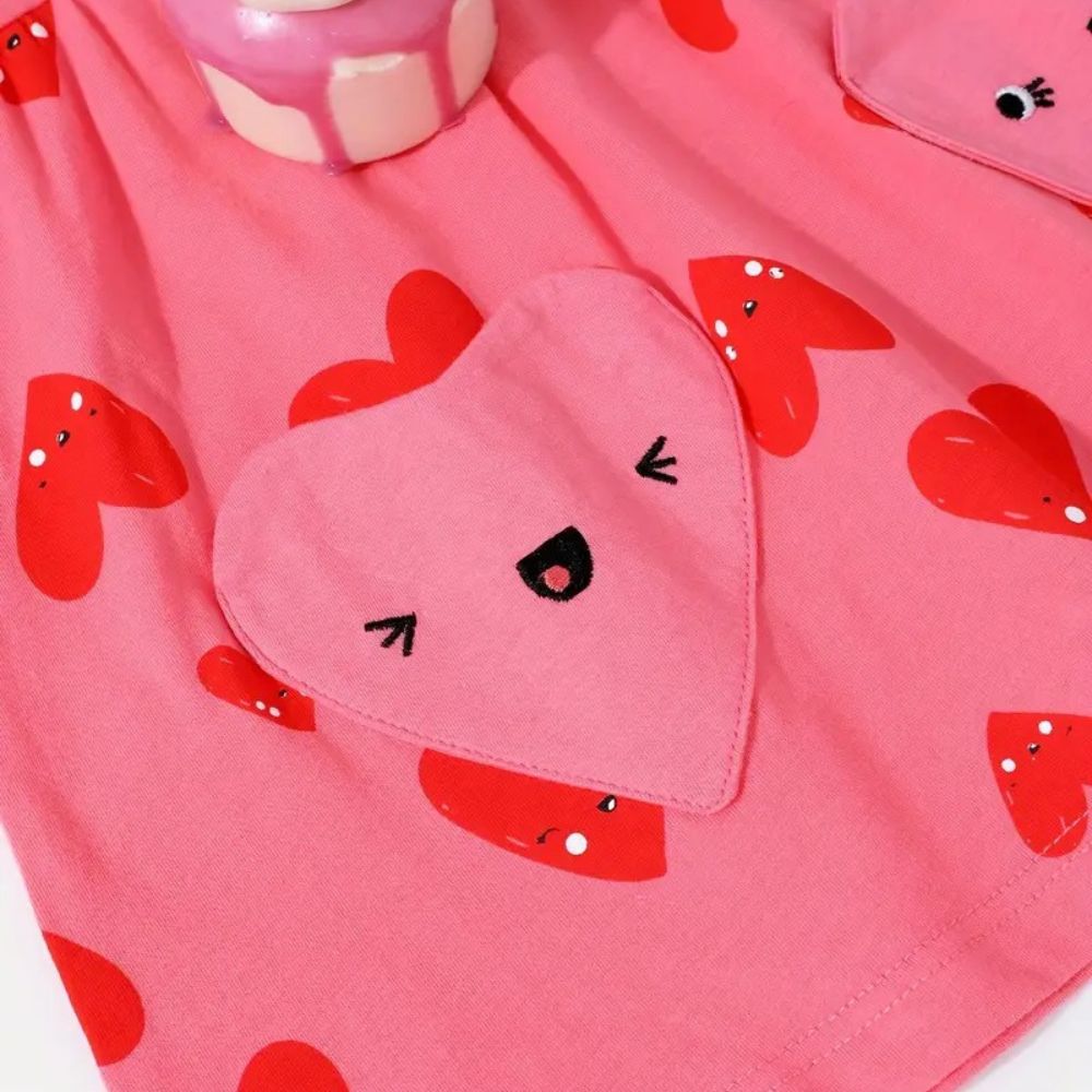Precious Heart Dress with Pockets
