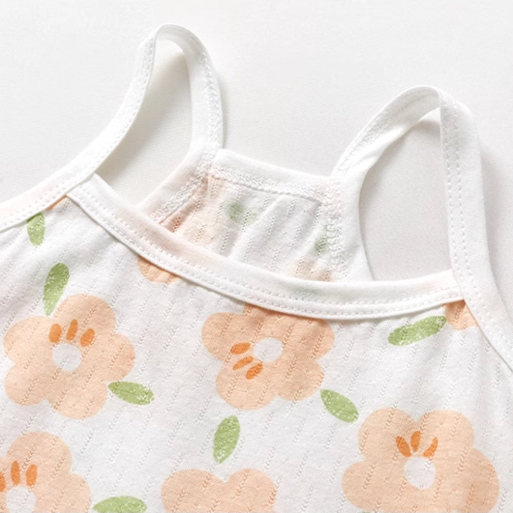 Pretty Floral Girls Summer Dress