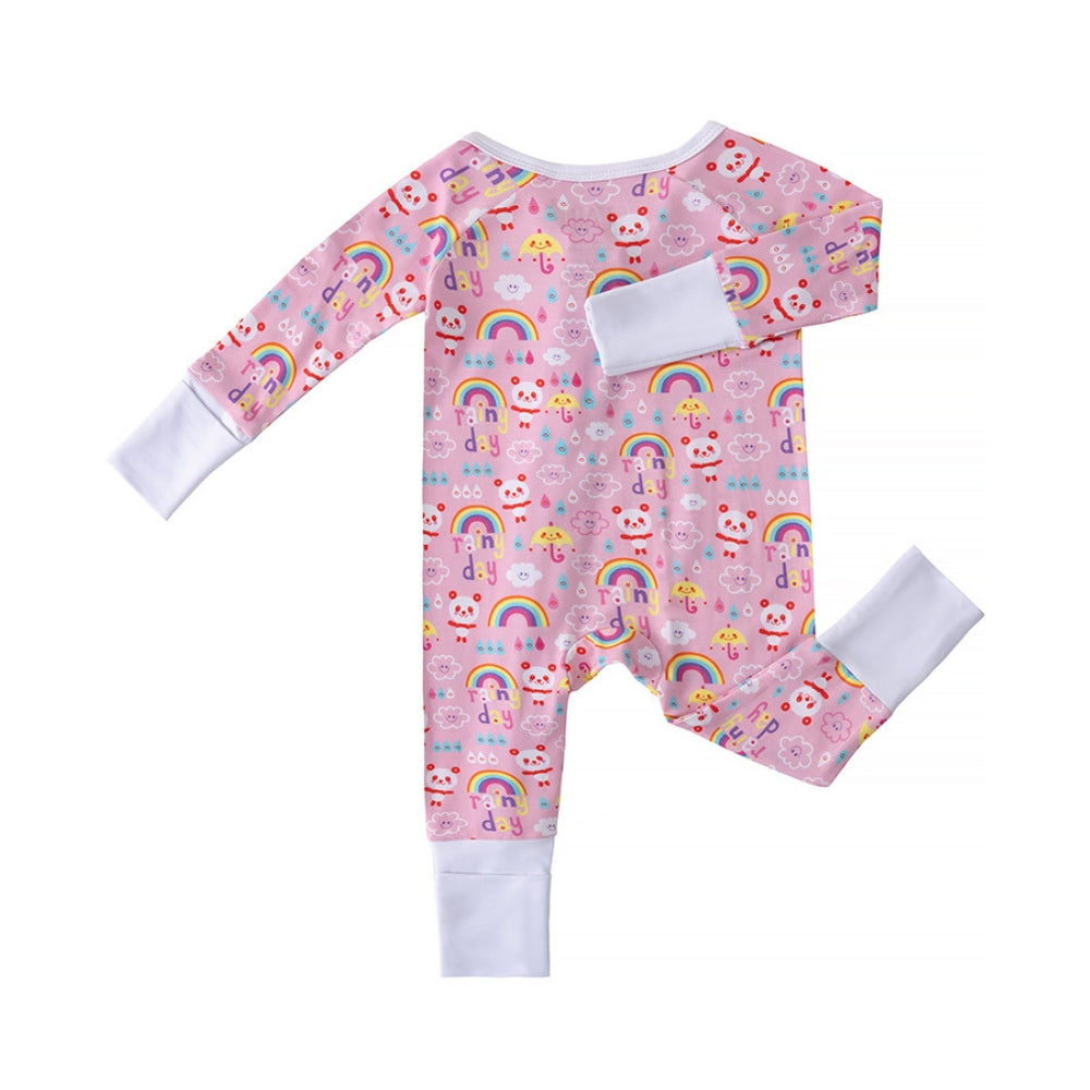 Magical Rainbow and Cloud Baby Romper