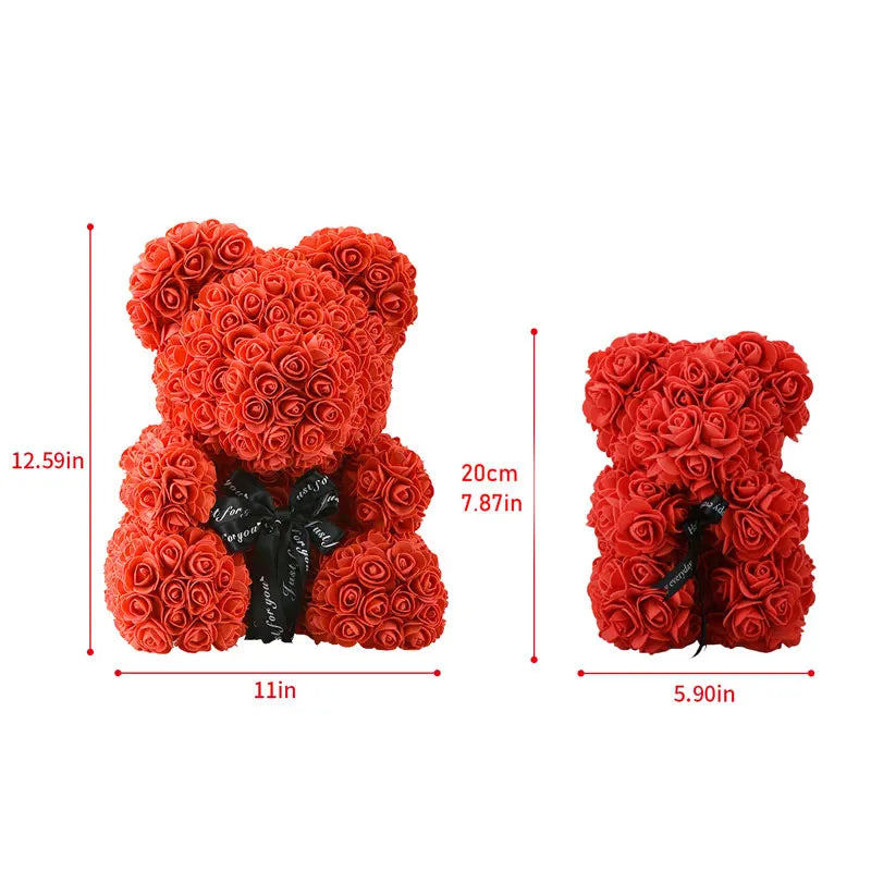 💖Mother's Day Promotion💖For Dropshipping: Rose Bear - With LED Gift Box