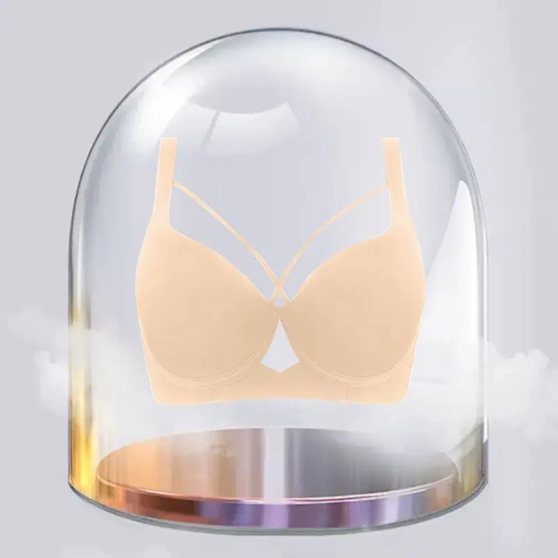 Large Size Seamless Lingerie for Women Thin and Sexy Bra Comfortable Top Up Push-up Anti Sagging Sports Breast Collection Bras