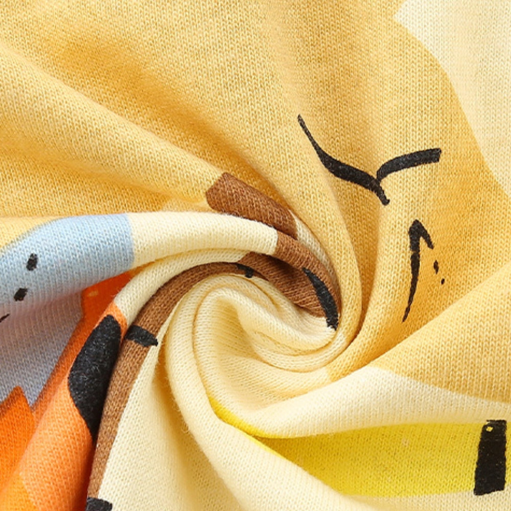 Cute Safari Friends T-Shirt and Shorts Set