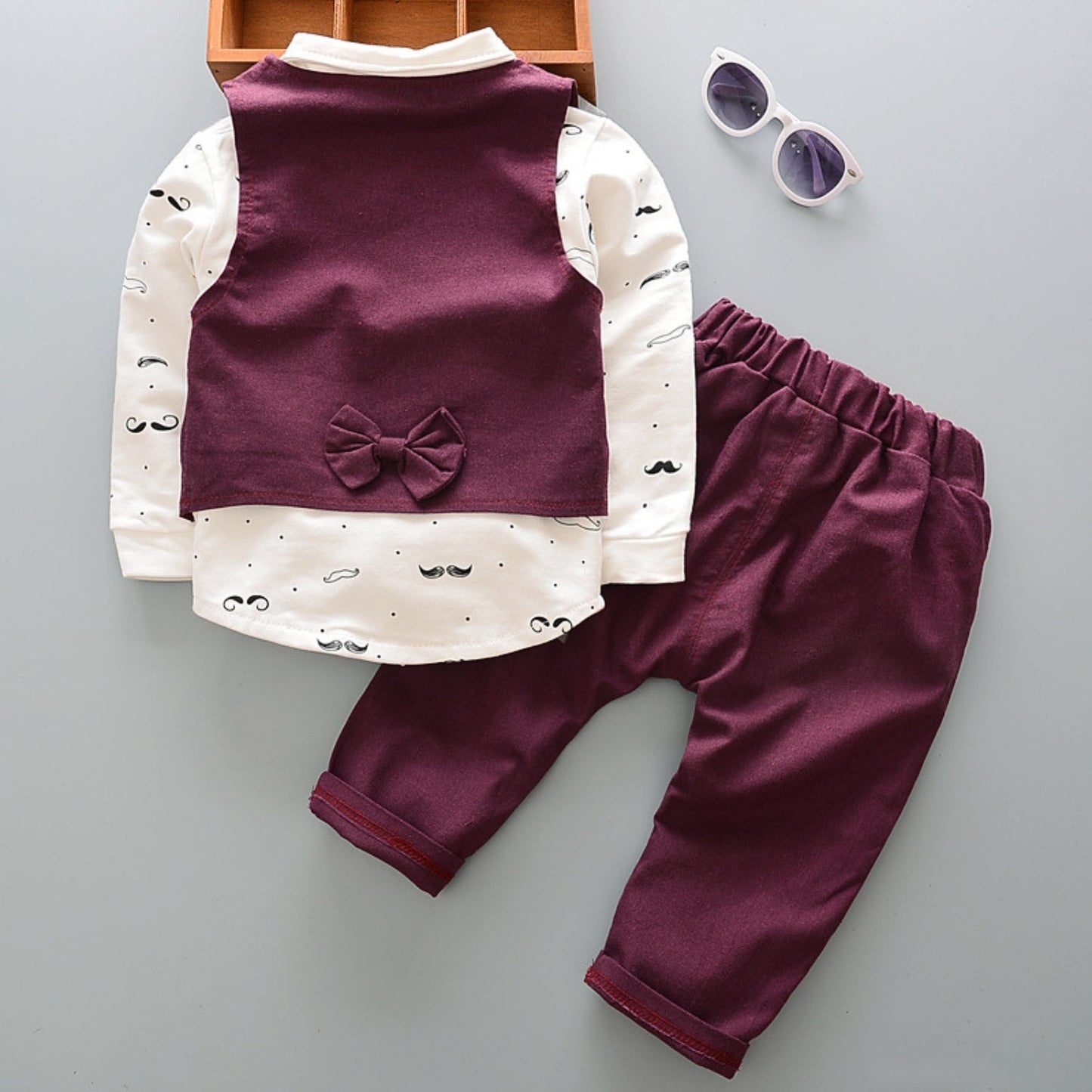 Smart Boys Vest and Pants Formal Set