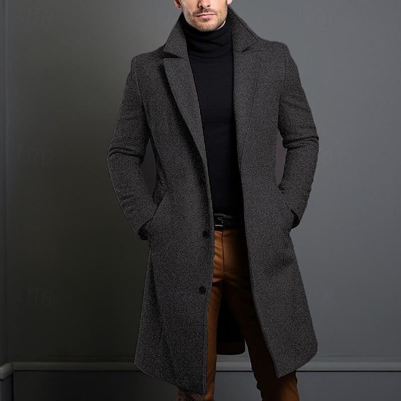 Trench Coat Set - Layered Two Piece & Windproof Warmth