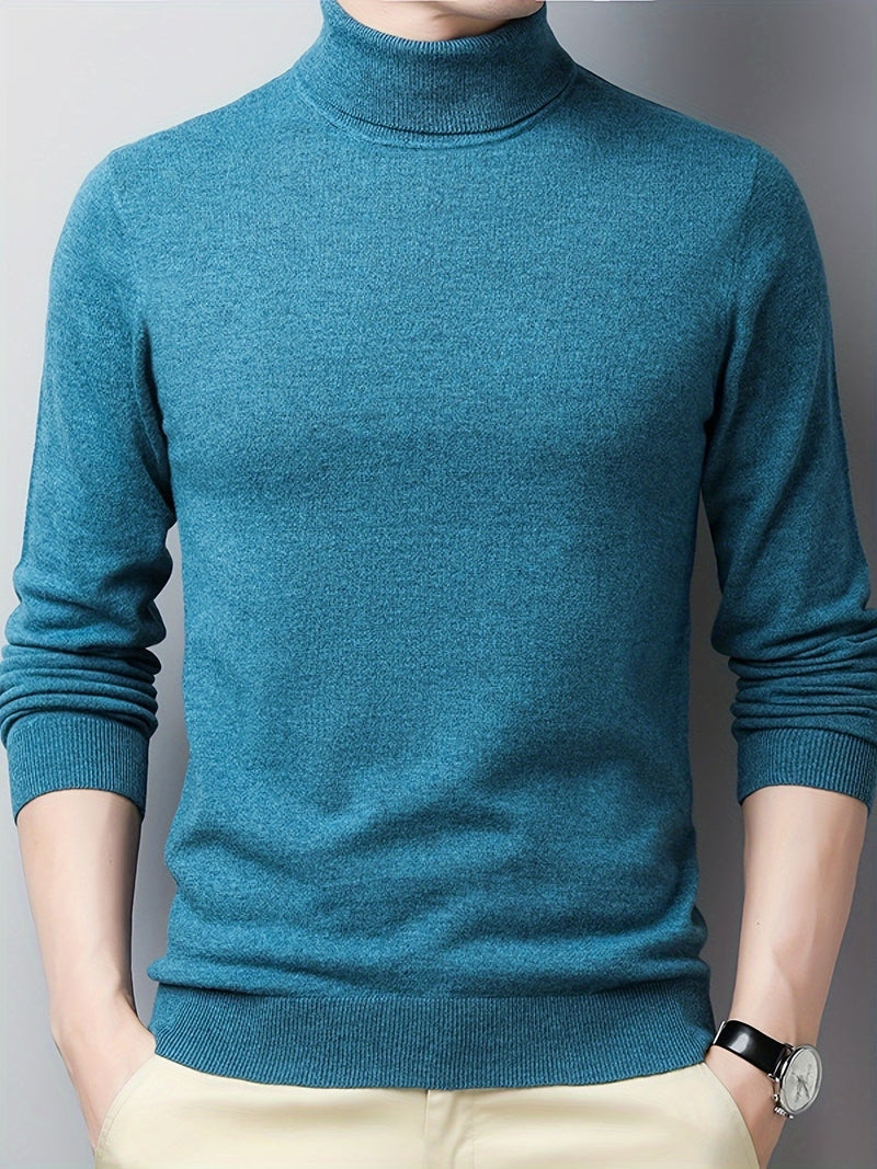 Wool-Blend Sweater - Light Stretch Fit & Warm Layering