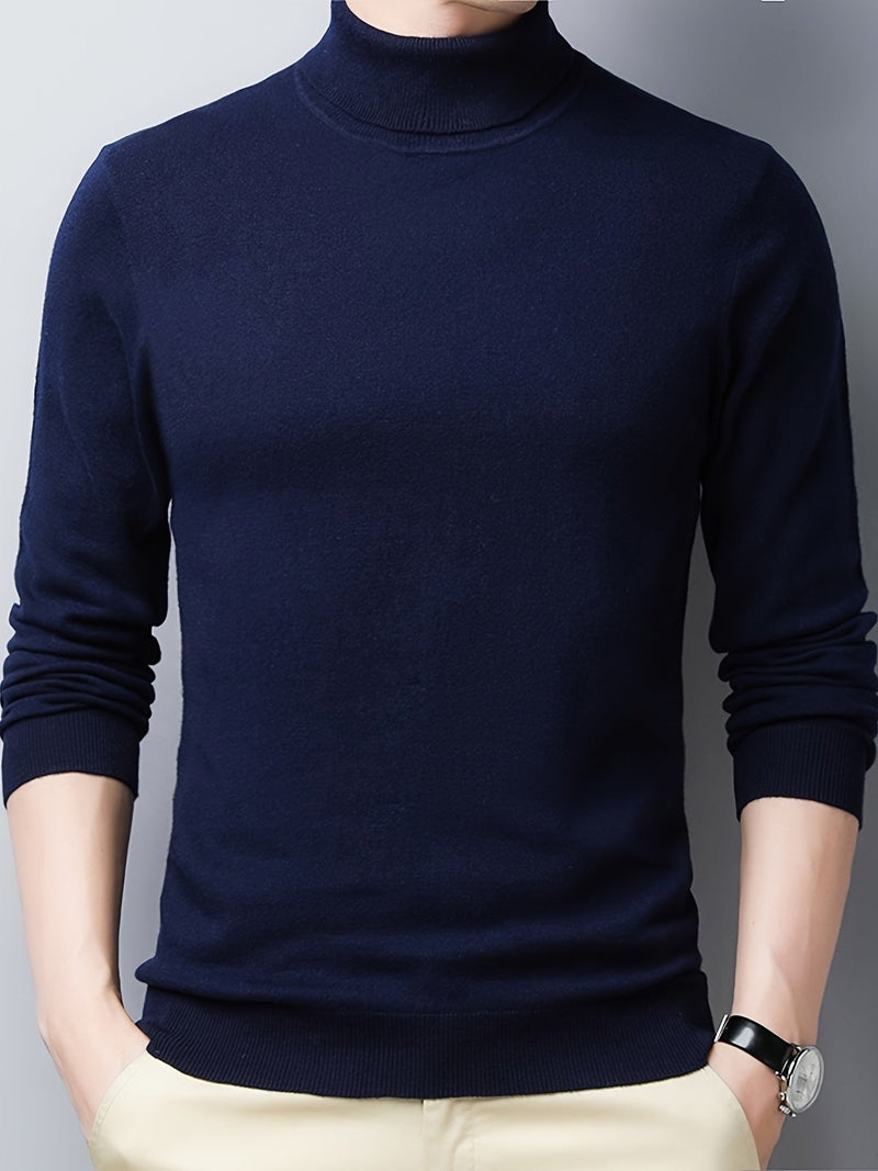 Wool-Blend Sweater - Light Stretch Fit & Warm Layering
