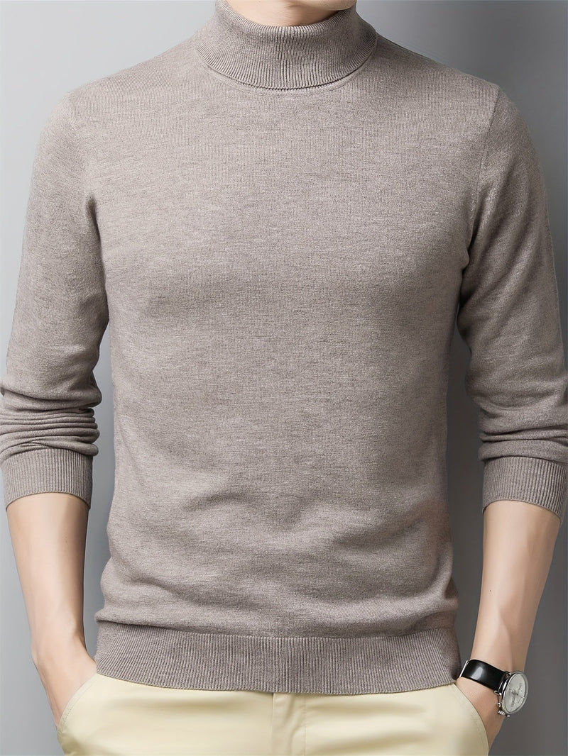 Wool-Blend Sweater - Light Stretch Fit & Warm Layering