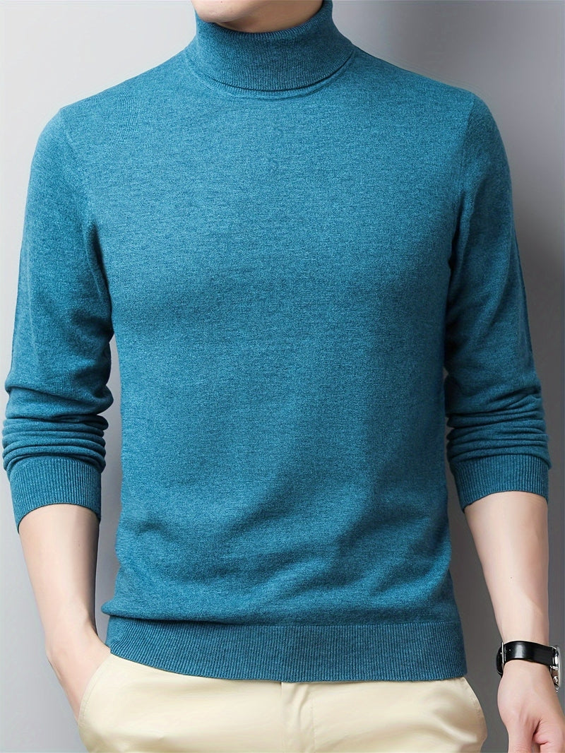 Wool-Blend Sweater - Light Stretch Fit & Warm Layering