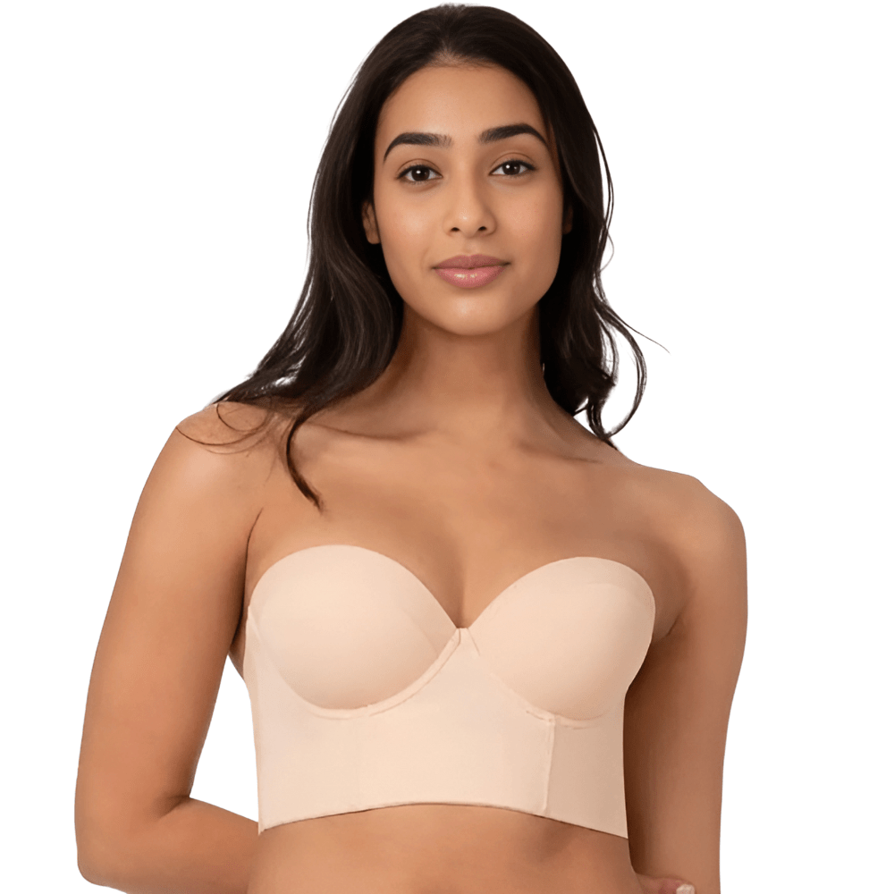 Convertible Strapless Push Up Corset Posture Bra