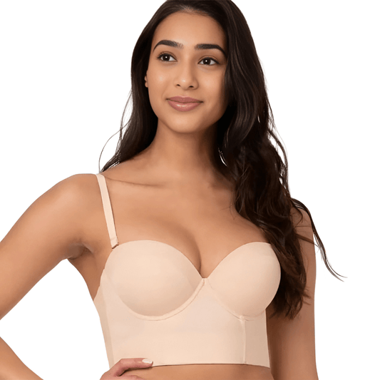 Convertible Strapless Push Up Corset Posture Bra