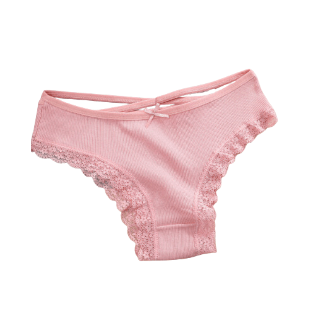 Cross-Strap Low-Waist Underwear