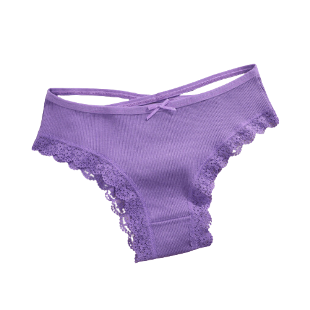 Cross-Strap Low-Waist Underwear