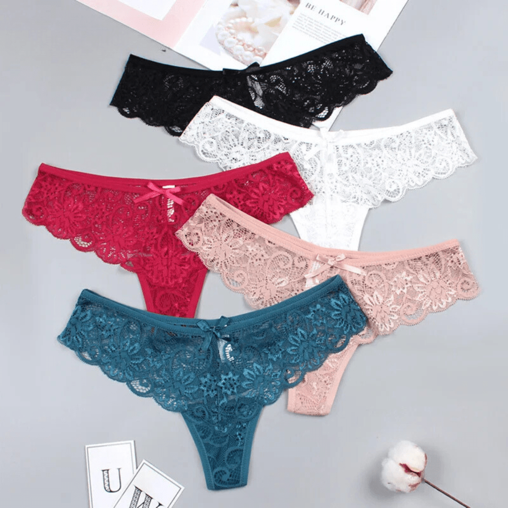 G-String Low-Waist Lace Underwear