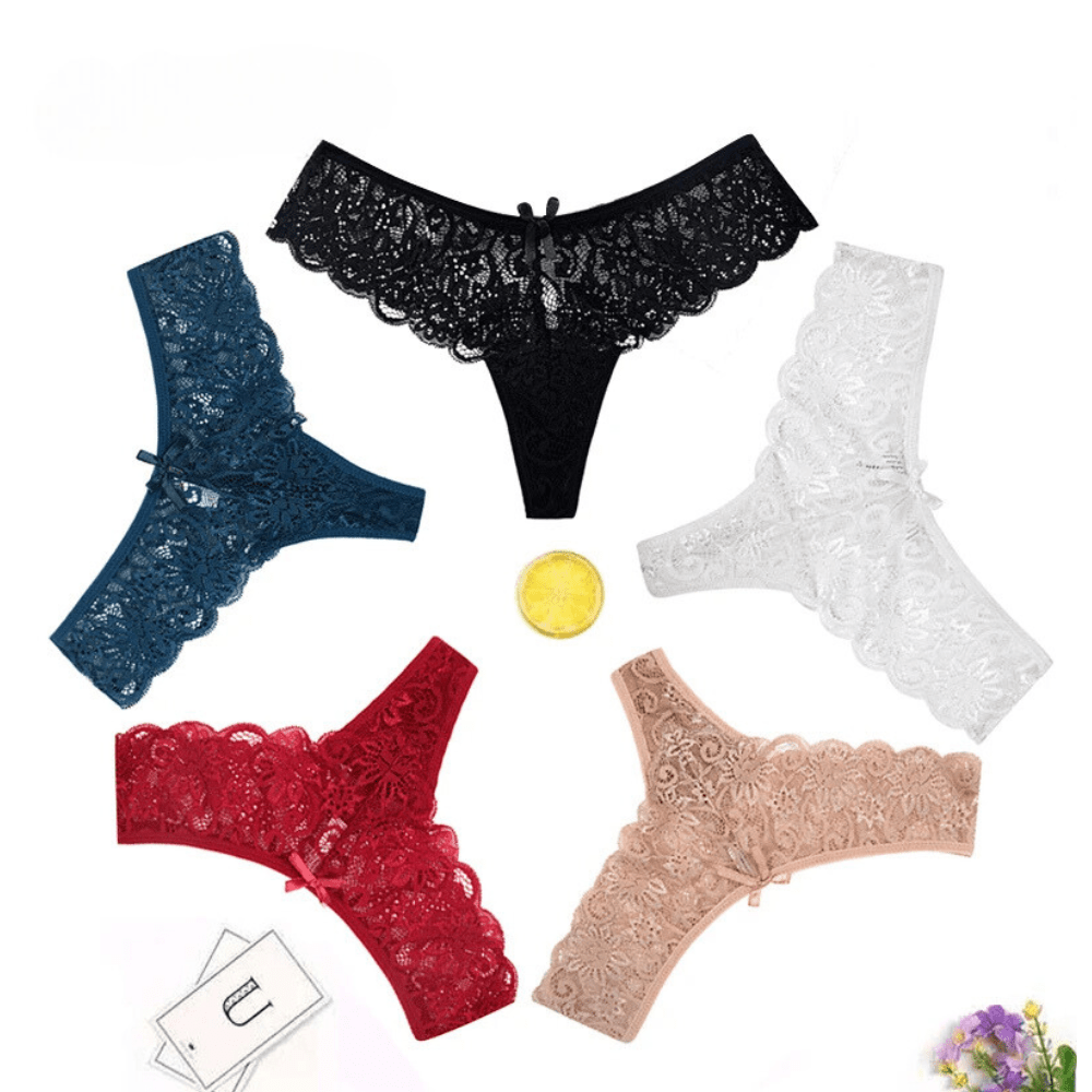 G-String Low-Waist Lace Underwear