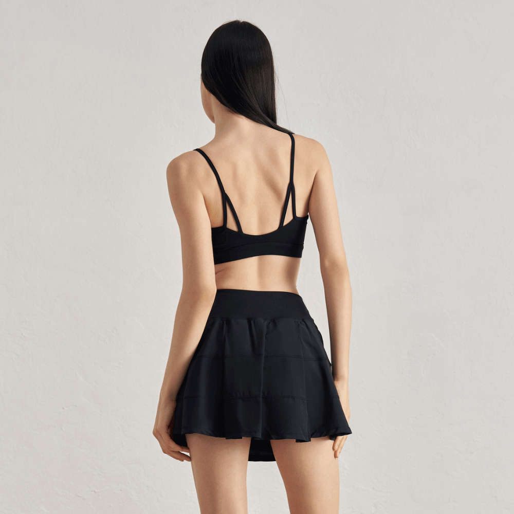 Minimalist Sports Bralette | Thin Strap & Light Support