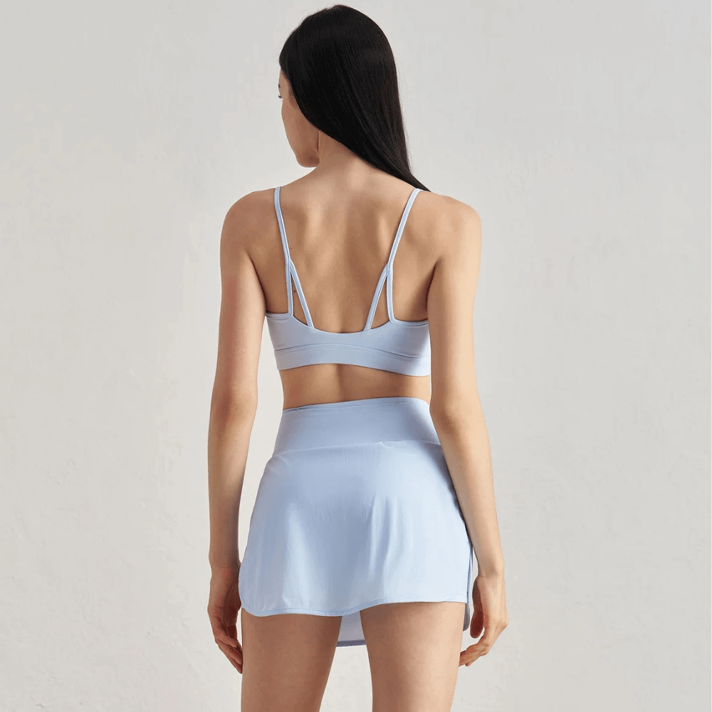 Minimalist Sports Bralette | Thin Strap & Light Support