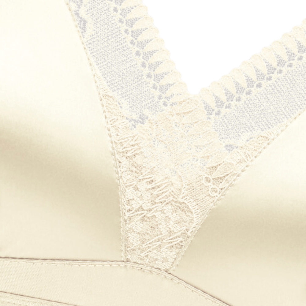 Breathable Padded Lace Push-Up Bra