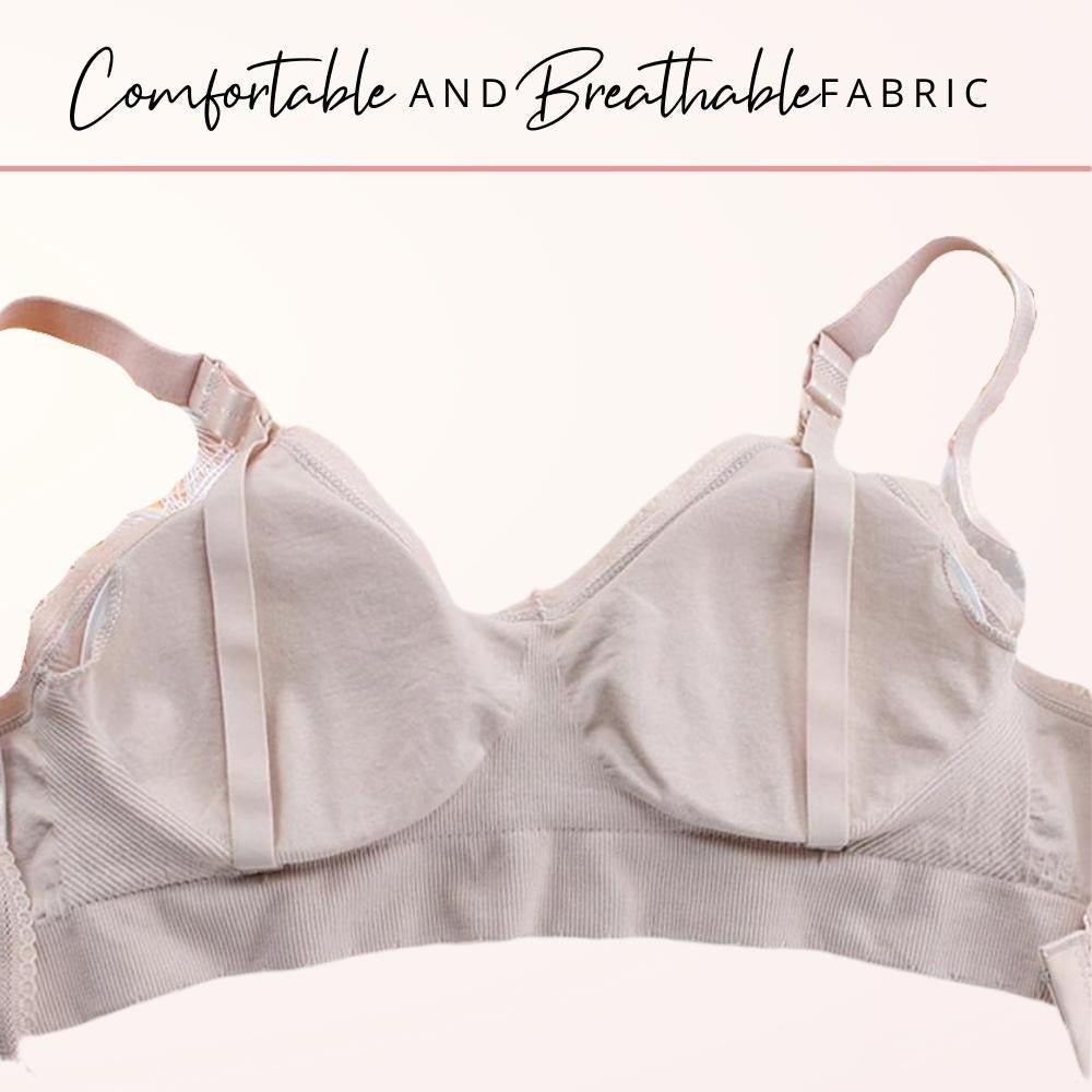 Wireless Push Up Nursing Breathable Bra