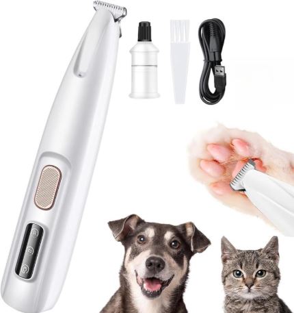 Rechargeable Pet Hair Trimmer Kit